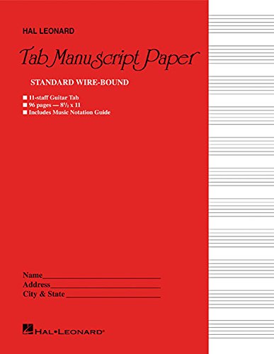 Guitar Tablature Manuscript Paper - Wire