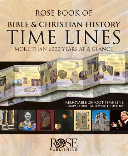 Rose Book of Bible and Christian History Time Lines More Than 6000 Years at a Gl