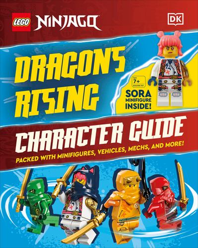 Lego Ninjago Dragons Rising Character Guide with Lego Sora Minifigure Dk Lego Ni