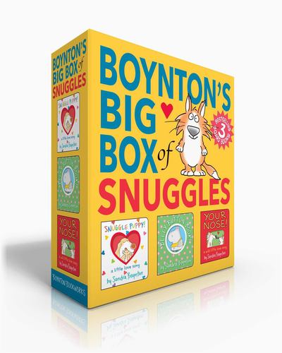 Boyntons Big Box of Snuggles Boxed Set Snuggle Puppy Belly Button Book Your Nose