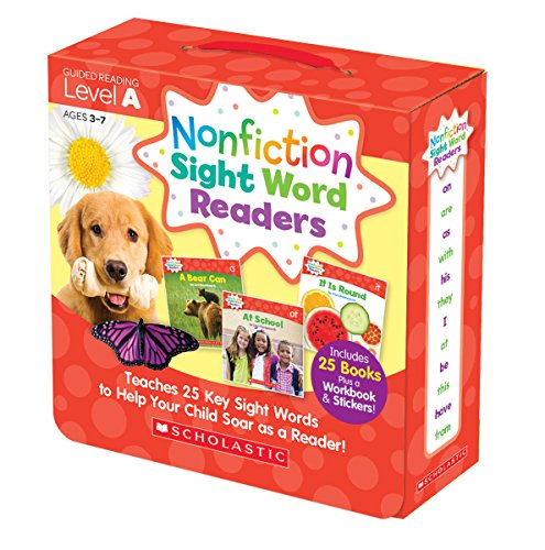 Nonfiction Sight Word Readers Parent Pack Level A