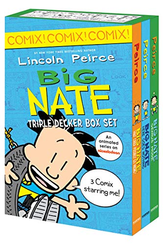 Big Nate Triple Decker Box Set Big Nate What Could Possibly Go Wrong and Big Nat