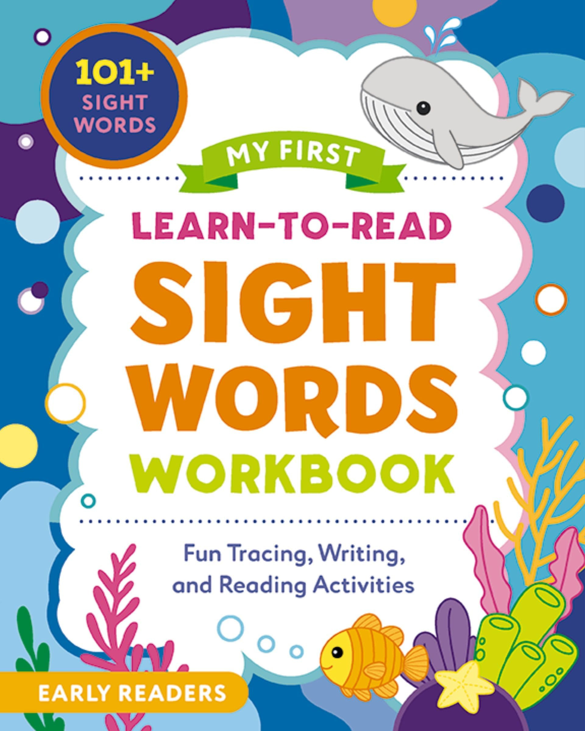 My First Learn to Read Sight Words Workbook Fun Tracing Writing and Reading Acti