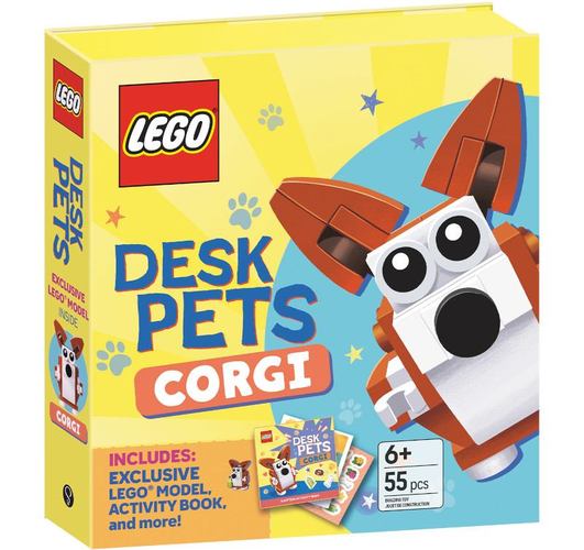 Lego Books Desk Pets Corgi